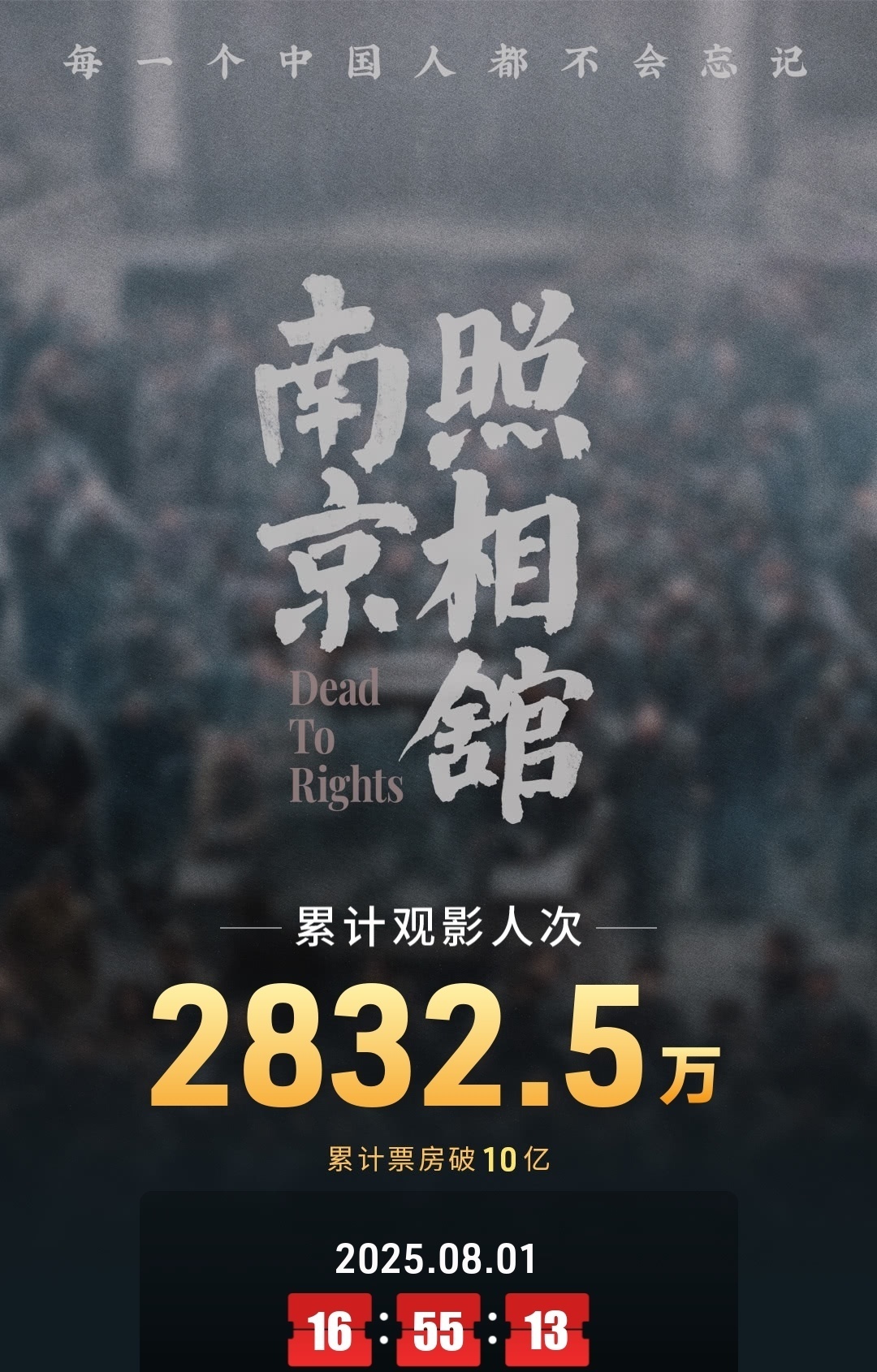 电影《南京照相馆》票房破10亿,电影《南京照相馆》票房破10亿