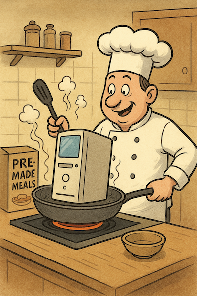 成为形容词的“安卓电脑”,问题可能出在“预制菜”逻辑